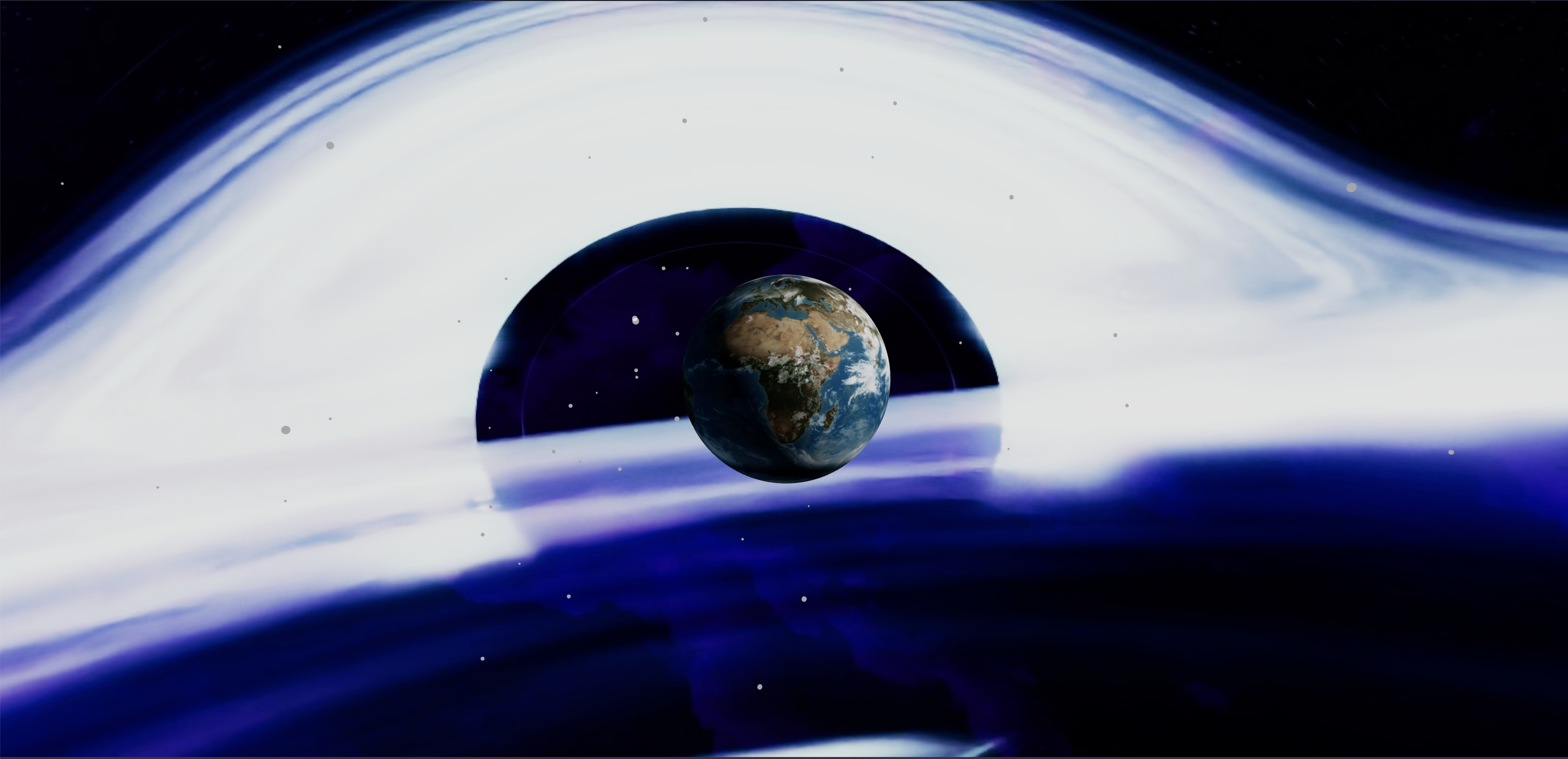 Earth by a black hole [2025]